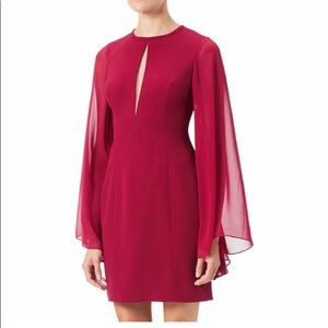 Aidan Mattox Crepe Cocktail Dress